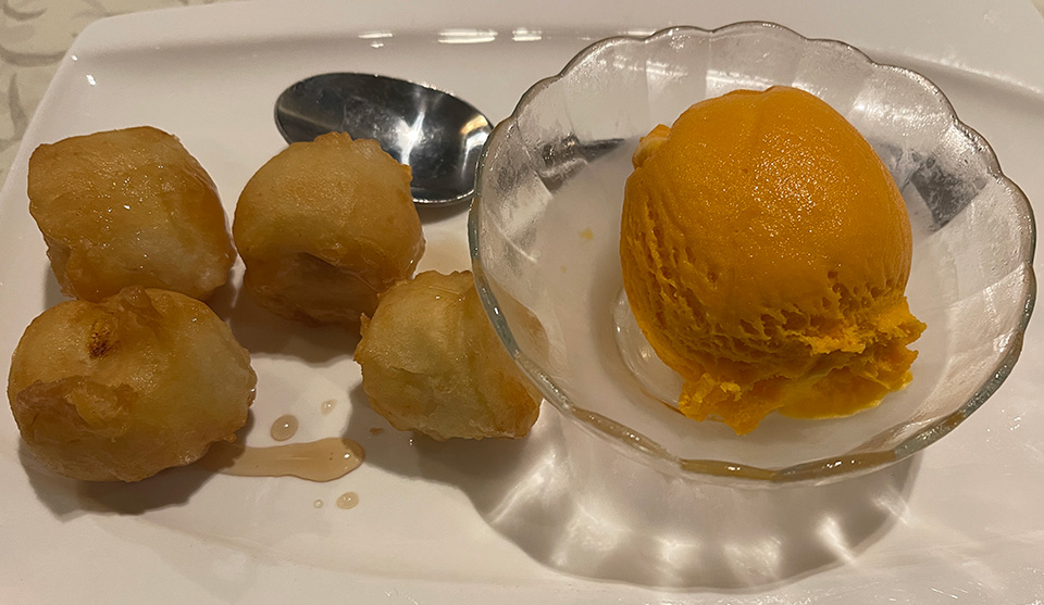 Fried Banana with Ice Cream (F.B.I.)