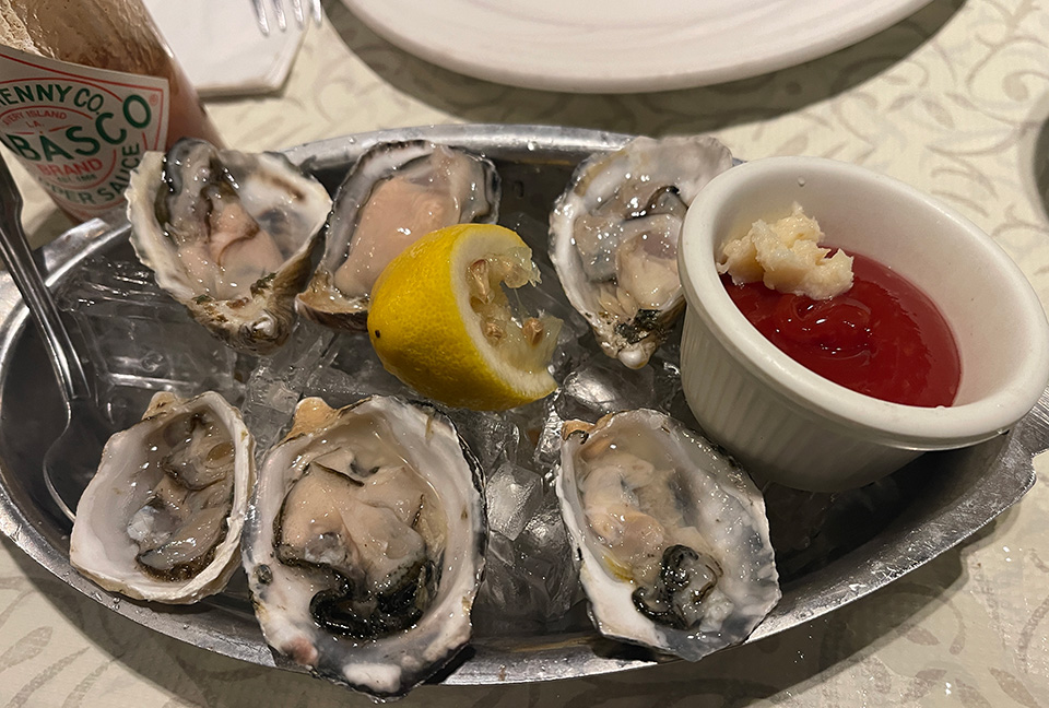 Fresh Oysters
